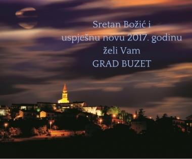 Grad Buzet - Blagdanska čestitka gradonačelnika
