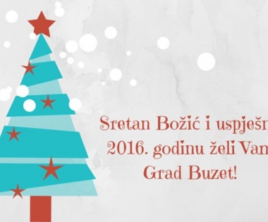 Grad Buzet - Blagdanska čestitka gradonačelnika