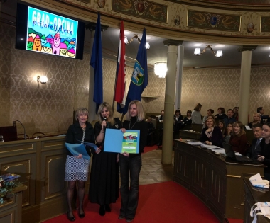 Grad Buzet - Buzetu Povelja najakcija Grada prijatelja djece 2017.