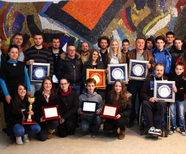 Grad Buzet - Proglašeni najbolji sportaši, laureati Ozvačić i Jović