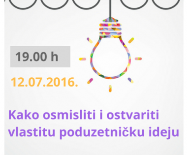 Grad Buzet - Predavanje “Kako osmisliti i ostvariti vlastitu poduzetničku ideju”
