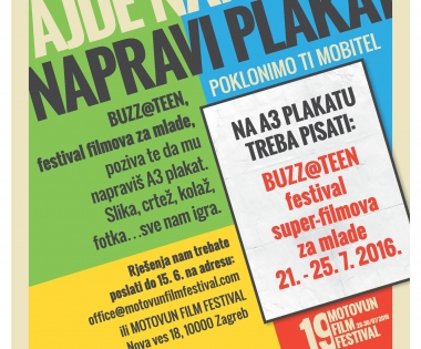 Grad Buzet - Natječaj: Osmisli plakat za BUZZ@TEEN!