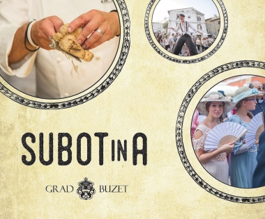 Grad Buzet - Izmjenjen program Subotine 2017