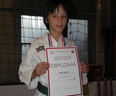 Grad Buzet - Alvinu izmakla titula državnog prvaka u taekwon-dou