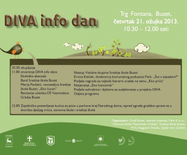 Grad Buzet - Sutra na Trgu Fonata DIVA Info dan