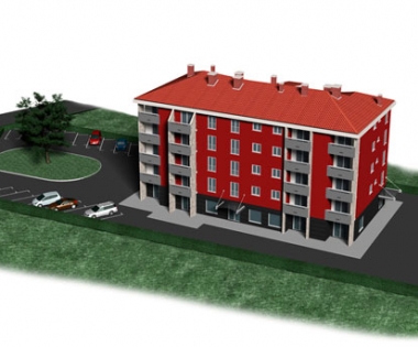 Grad Buzet - Novi stanovi u Sjevernoj ulici