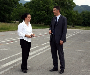 Grad Buzet - Poligon Srednje škole seli iz Franečići