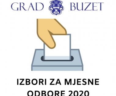 Grad Buzet - Službeni rezultati izbora za Mjesne odbore Grada Buzeta