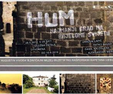 Grad Buzet - Izložba: Hum najmanji grad na cijelome svijetu