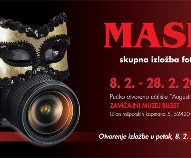 Grad Buzet - U petak u Zavičajnom muzeju izložba Maske