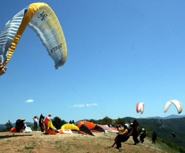 Grad Buzet - Slovensko prvenstvo paraglidera u Buzetu