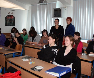 Grad Buzet - Učenici u radionici o trgovanju ljudima