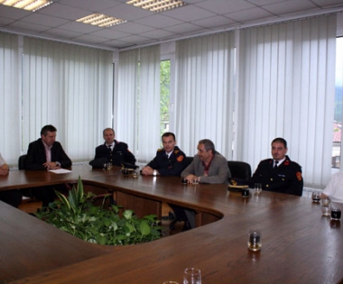 Grad Buzet - Prijem vatrogasaca u povodu sv. Florijana
