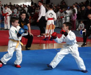 Grad Buzet - Taekwon-do natjecanje: Ela i Nikolas na postolju