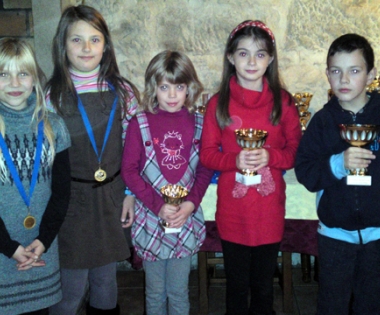 Grad Buzet - Najboljima u školi tenisa dodijeljene medalje i pehari