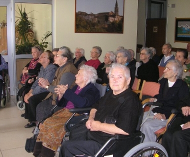Grad Buzet - Gradonačelnik u posjetu Domu za starije i nemoćne