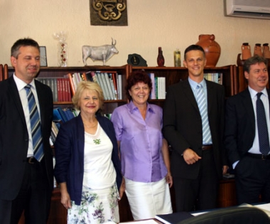 Grad Buzet - S veleposlanikom Slovenije o graničnom prijelazu Požane