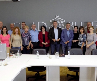 Grad Buzet - Delegacija Občine Žalec u posjetu Buzetu