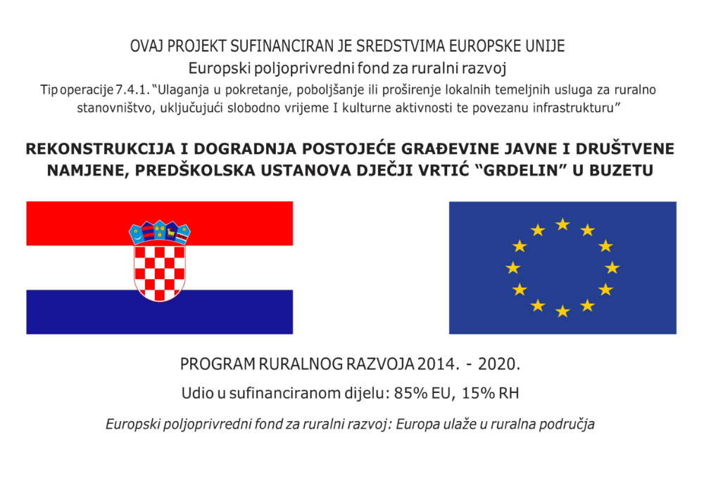 Rekonstrukcija - vrtić